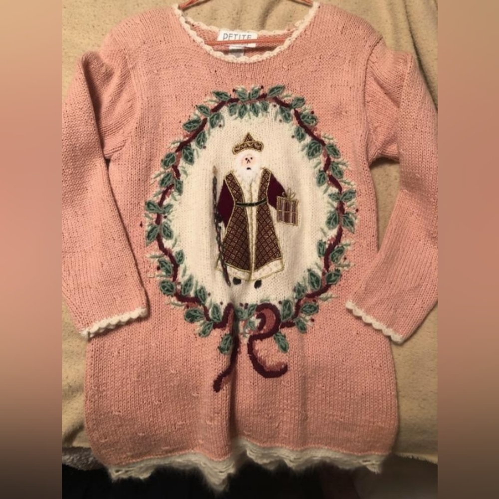 Holiday sweater Santa